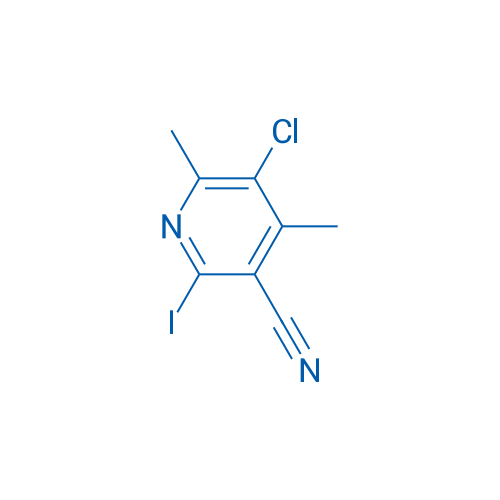 5-Chloro-2-iodo-4,6-dimethylnicotinonitrile 10g