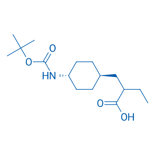 2-((Trans-4-((tert-butoxycarbonyl)amino)cyclohexyl)methyl)butanoic acid 1g