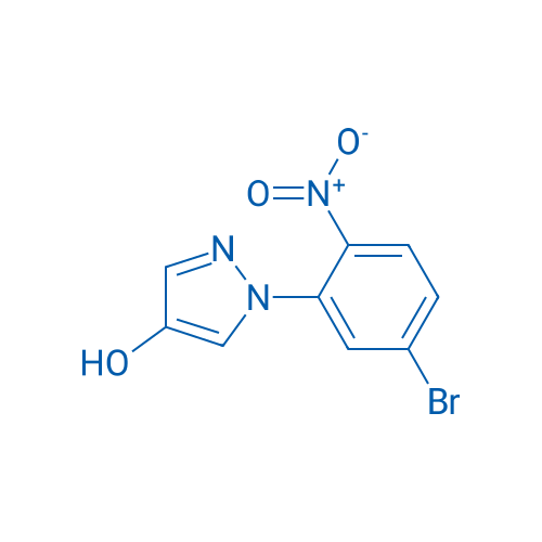 1-(5-Bromo-2-nitrophenyl)-1H-pyrazol-4-ol 1g