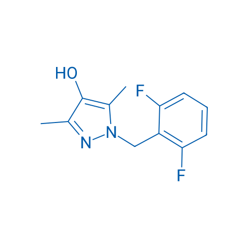 1-(2,6-Difluorobenzyl)-3,5-dimethyl-1H-pyrazol-4-ol 250mg