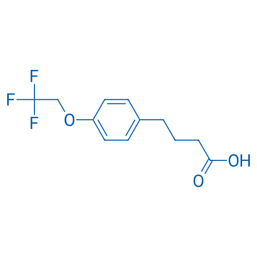 4-(4-(2,2,2-Trifluoroethoxy)phenyl)butanoic acid 250mg