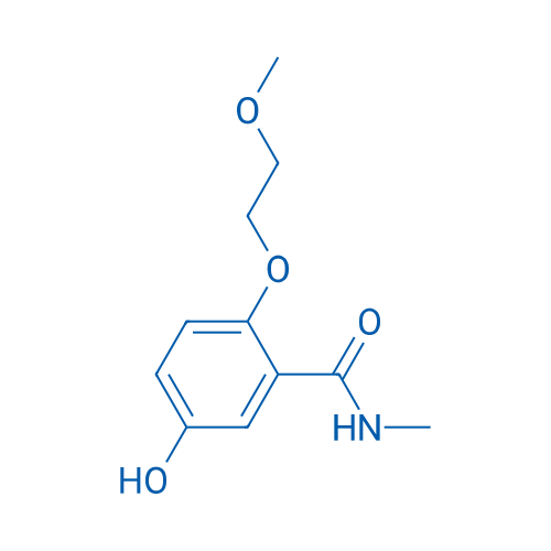 5-Hydroxy-2-(2-methoxyethoxy)-N-methylbenzamide 1g