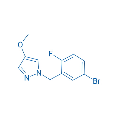 1-(5-Bromo-2-fluorobenzyl)-4-methoxy-1H-pyrazole 250mg