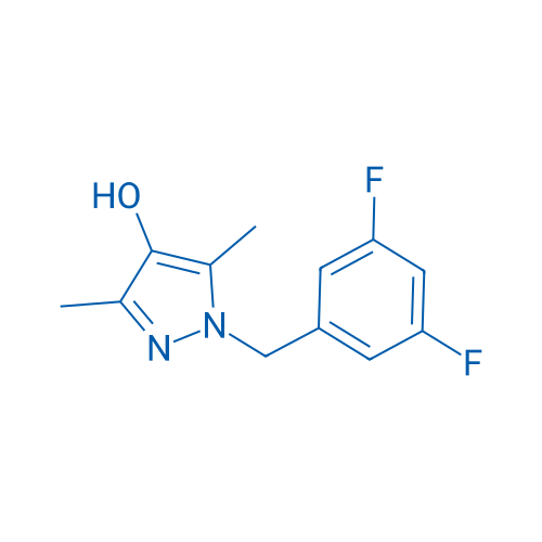 1-(3,5-Difluorobenzyl)-3,5-dimethyl-1H-pyrazol-4-ol 250mg