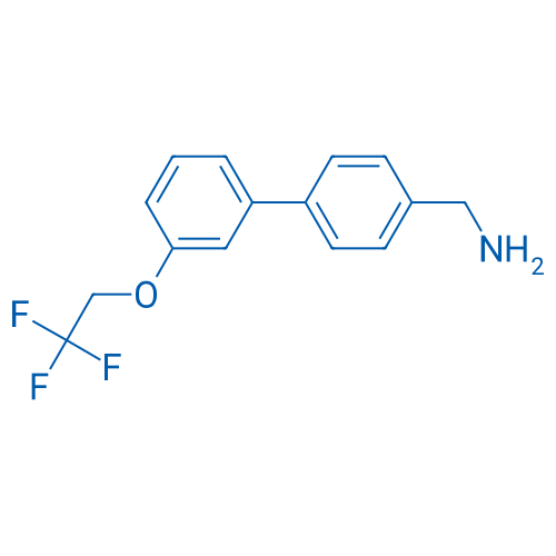(3'-(2,2,2-Trifluoroethoxy)-[1,1'-biphenyl]-4-yl)methanamine 1g