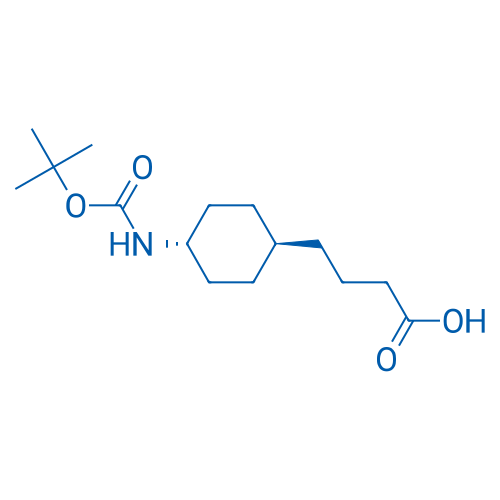 4-(Trans-4-((tert-butoxycarbonyl)amino)cyclohexyl)butanoic acid 250mg