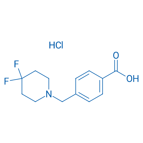 4-((4,4-Difluoropiperidin-1-yl)methyl)benzoic acid hydrochloride 1g