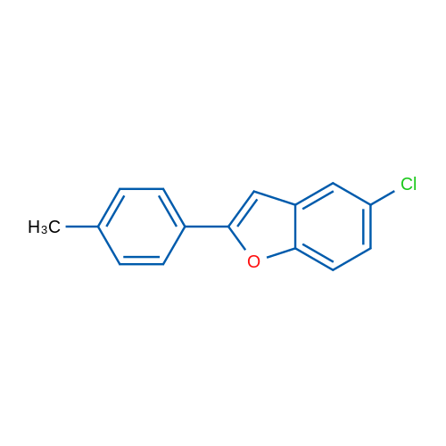 5-Chloro-2-(p-tolyl)benzofuran 1g