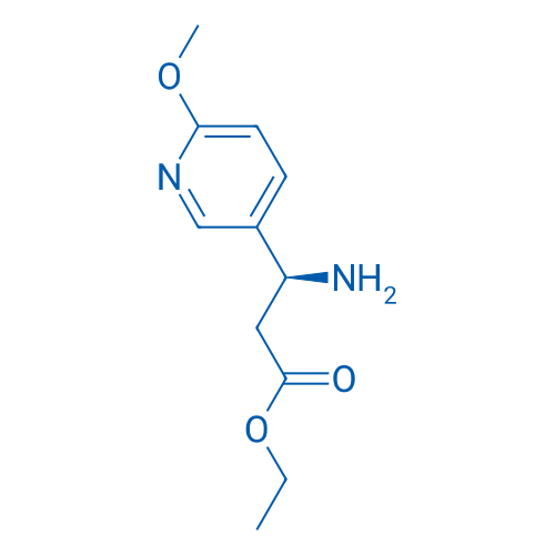 (S)-ethyl 3-amino-3-(6-methoxypyridin-3-yl)propanoate 1g