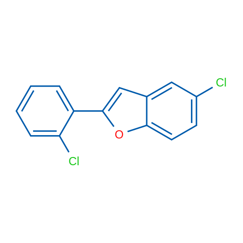 5-Chloro-2-(2-chlorophenyl)benzofuran 1g