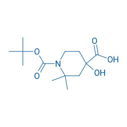 1-(tert-Butoxycarbonyl)-4-hydroxy-2,2-dimethylpiperidine-4-carboxylic acid 1g
