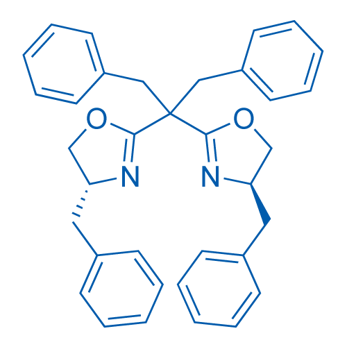 (4R,4'R)-2,2'-(1,3-Diphenylpropane-2,2-diyl)bis(4-benzyl-4,5-dihydrooxazole) 250mg
