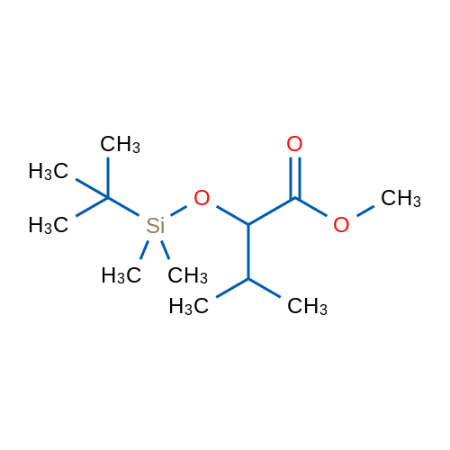 Methyl 2-[(tert-butyldimethylsilyl)oxy]-3-methylbutanoate 1g