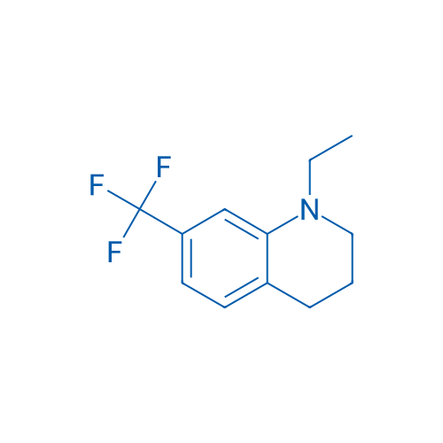 1-Ethyl-7-(trifluoromethyl)-1,2,3,4-tetrahydroquinoline 1g