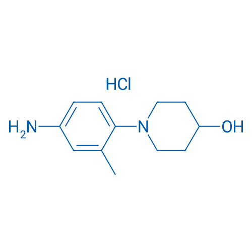 1-(4-AMino-2-methylphenyl)piperidin-4-ol hydrochloride 1g