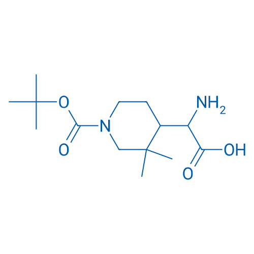 2-Amino-2-(1-(tert-butoxycarbonyl)-3,3-dimethylpiperidin-4-yl)acetic acid 100mg