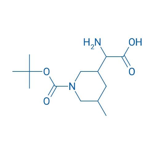 2-Amino-2-(1-(tert-butoxycarbonyl)-5-methylpiperidin-3-yl)acetic acid 1g