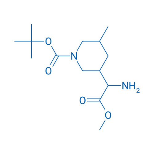 tert-Butyl 3-(1-amino-2-methoxy-2-oxoethyl)-5-methylpiperidine-1-carboxylate 1g