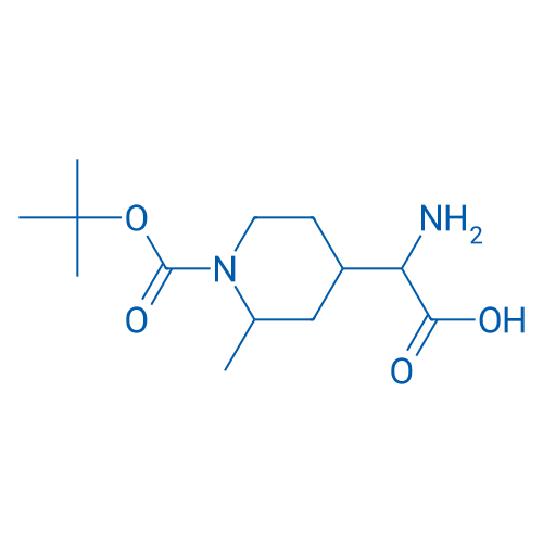 2-Amino-2-(1-(tert-butoxycarbonyl)-2-methylpiperidin-4-yl)acetic acid 1g