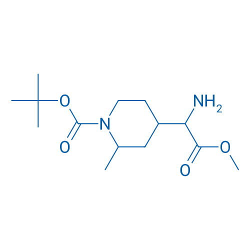 tert-Butyl 4-(1-amino-2-methoxy-2-oxoethyl)-2-methylpiperidine-1-carboxylate 1g
