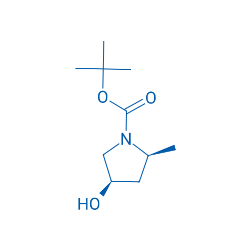 cis-tert-Butyl 4-hydroxy-2-methylpyrrolidine-1-carboxylate 100mg