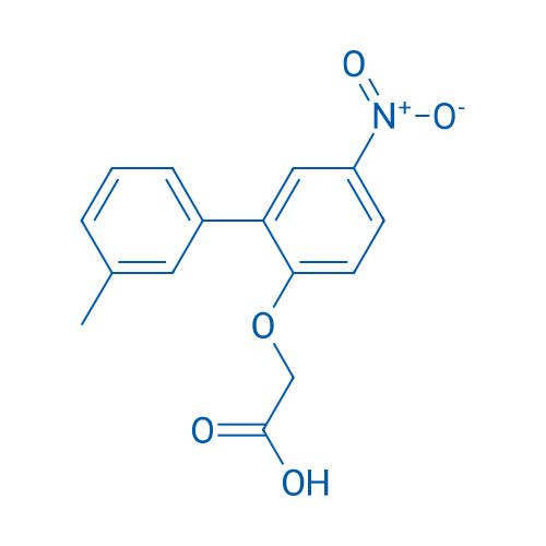 2-((3'-Methyl-5-nitro-[1,1'-biphenyl]-2-yl)oxy)acetic acid 1g