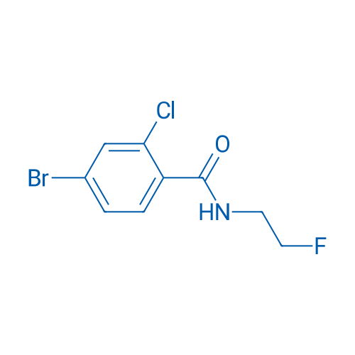 4-Bromo-2-chloro-N-(2-fluoroethyl)benzamide 1g