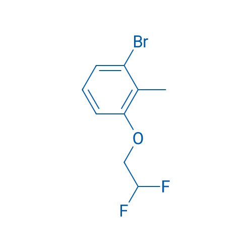 1-Bromo-3-(2,2-difluoroethoxy)-2-methylbenzene 1g