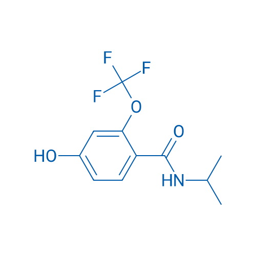 4-Hydroxy-N-isopropyl-2-(trifluoromethoxy)benzamide 1g