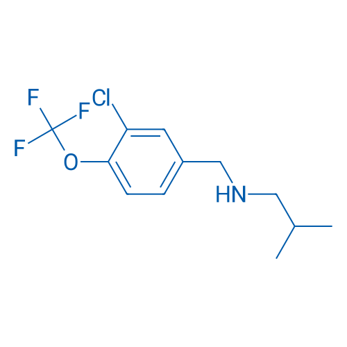 N-(3-Chloro-4-(trifluoromethoxy)benzyl)-2-methylpropan-1-amine 1g