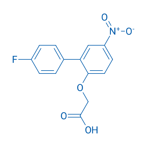 2-((4'-Fluoro-5-nitro-[1,1'-biphenyl]-2-yl)oxy)acetic acid 1g