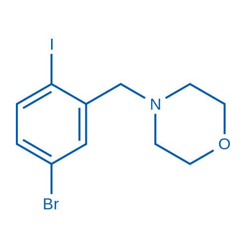 4-(5-Bromo-2-iodobenzyl)morpholine 5g