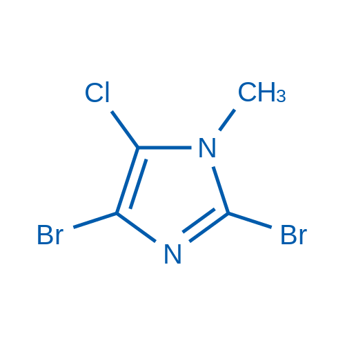 2,4-Dibromo-5-chloro-1-methylimidazole 1g
