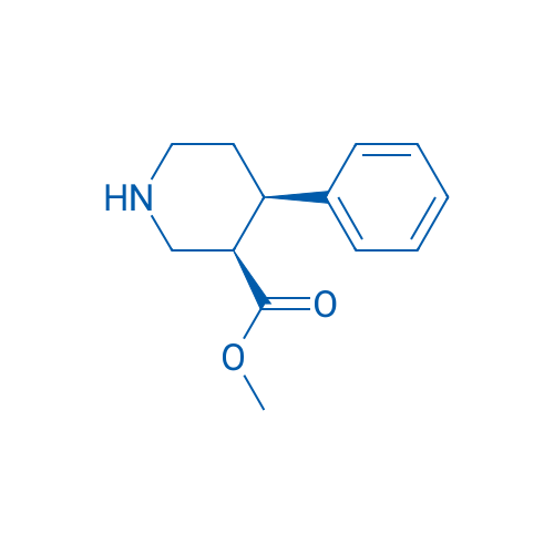 (3R,4R)-Methyl 4-phenylpiperidine-3-carboxylate 1g