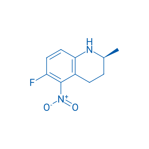 (S)-6-Fluoro-2-methyl-5-nitro-1,2,3,4-tetrahydroquinoline 100mg