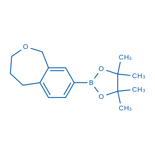 (1,3,4,5-Tetrahydrobenzo[c]oxepin-8-yl)boronic acid pinacol acid 250mg