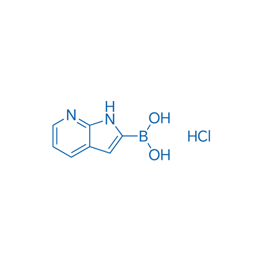 (1H-Pyrrolo[2,3-b]pyridin-2-yl)boronic acid hydrochloride 250mg