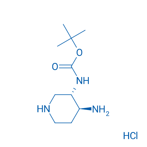tert-Butyl ((3S,4S)-4-aminopiperidin-3-yl)carbamate hydrochloride 1g