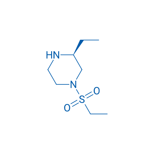 (S)-3-Ethyl-1-(ethylsulfonyl)piperazine 1g