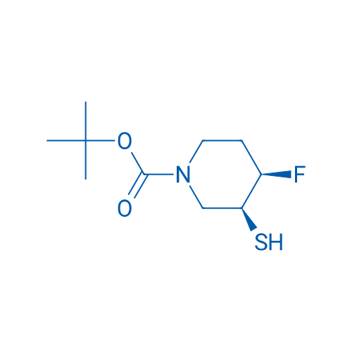 tert-Butyl (3S,4R)-4-fluoro-3-mercaptopiperidine-1-carboxylate 1g