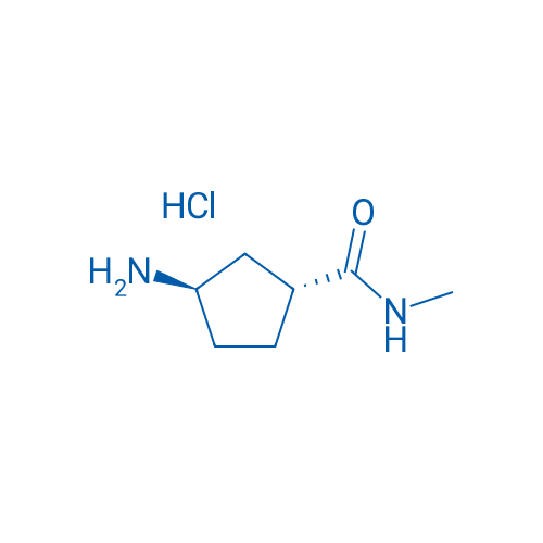 (1R,3R)-3-Amino-N-methylcyclopentane-1-carboxamide hydrochloride 250mg