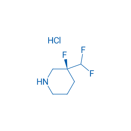 (S)-3-(Difluoromethyl)-3-fluoropiperidine hydrochloride 100mg