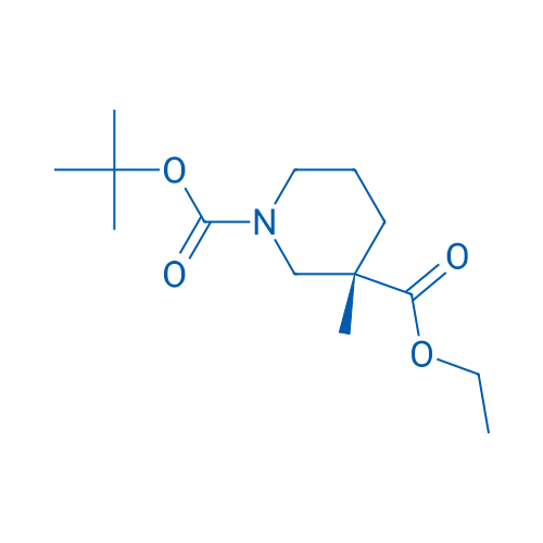 1-(tert-Butyl) 3-ethyl (S)-3-methylpiperidine-1,3-dicarboxylate 250mg