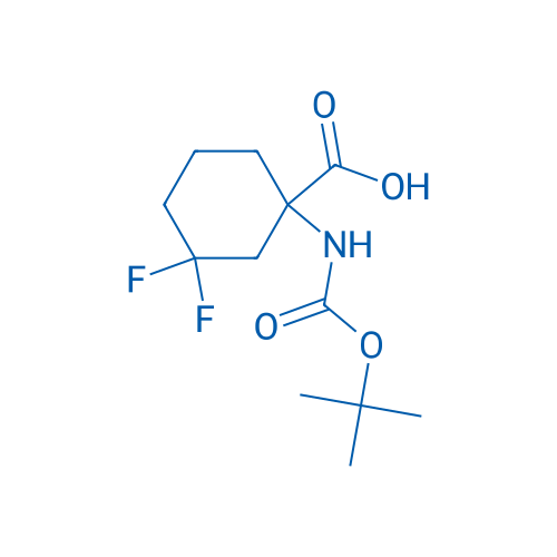 1-((tert-Butoxycarbonyl)amino)-3,3-difluorocyclohexane-1-carboxylic acid 1g