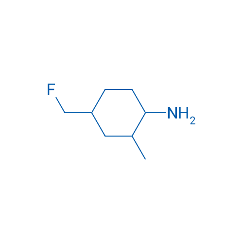 4-(Fluoromethyl)-2-methylcyclohexan-1-amine 100mg
