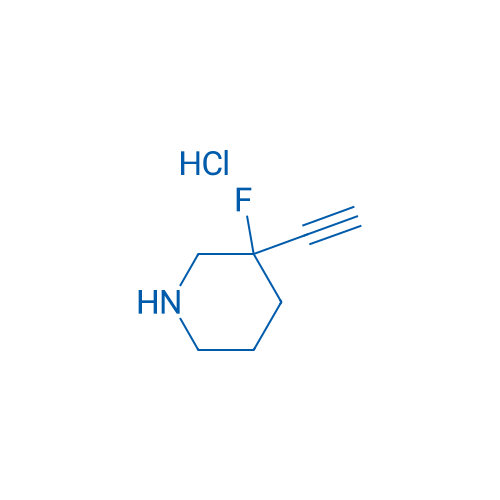 3-Ethynyl-3-fluoropiperidine hydrochloride 250mg