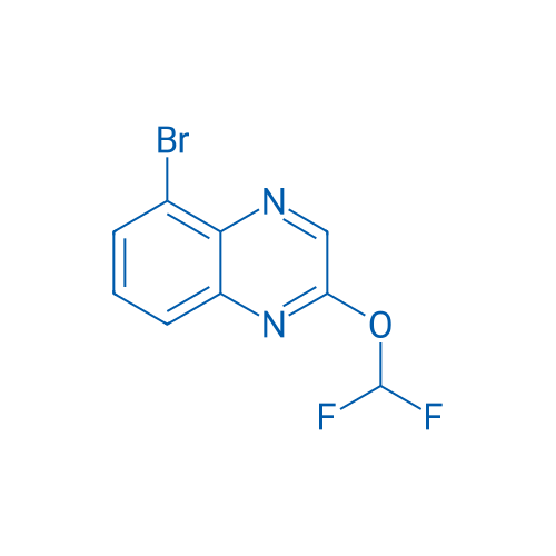 5-Bromo-2-(difluoromethoxy)quinoxaline 1g