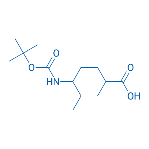 4-((tert-Butoxycarbonyl)amino)-3-methylcyclohexane-1-carboxylic acid 250mg