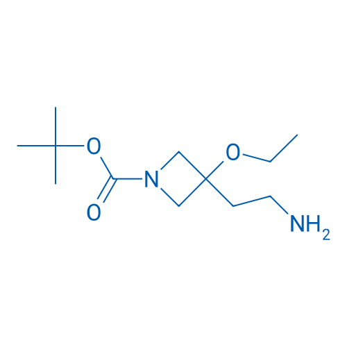 tert-Butyl 3-(2-aminoethyl)-3-ethoxy-azetidine-1-carboxylate 1g