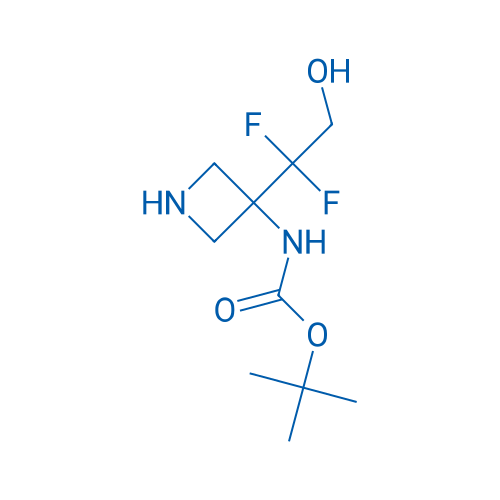 tert-Butyl N-[3-(1,1-difluoro-2-hydroxy-ethyl)azetidin-3-yl]carbamate 5g